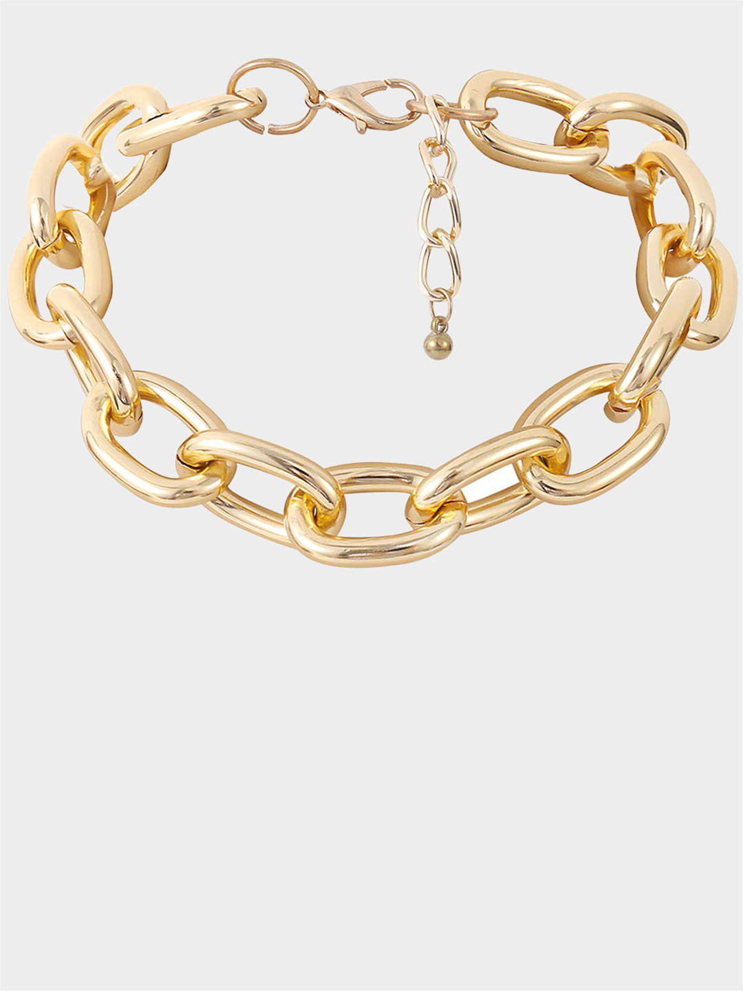 

Krelin Gold-Plated Minimalist Chunky Chain Choker
