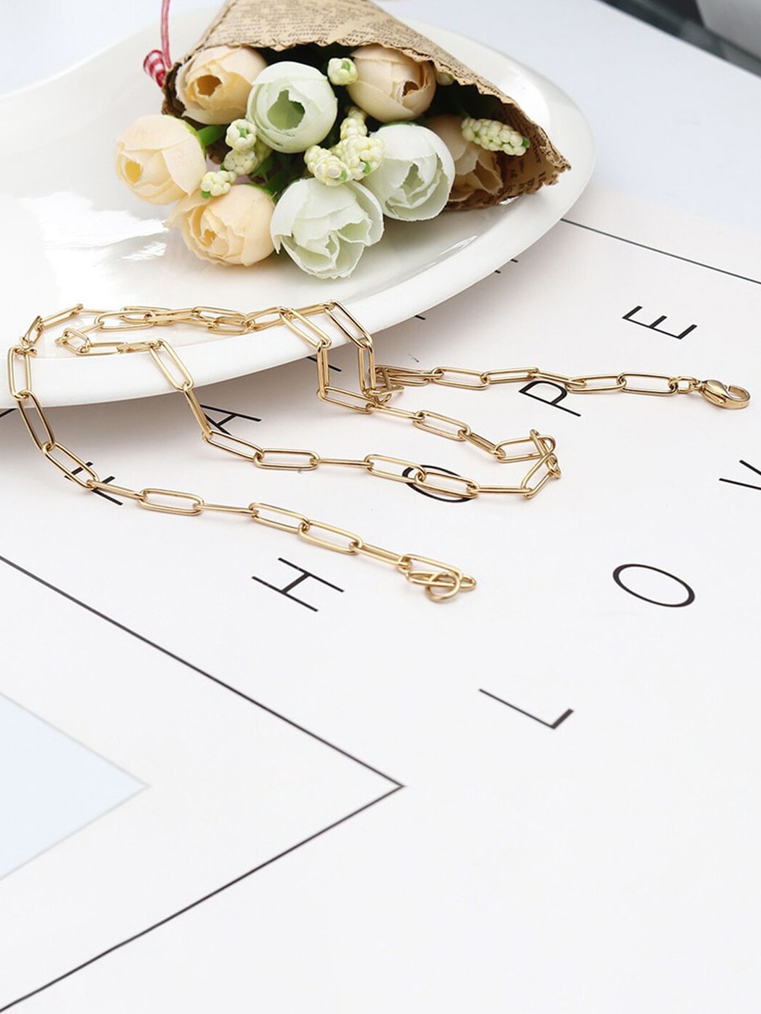 

Krelin Gold-Plated Chunky Link Chain