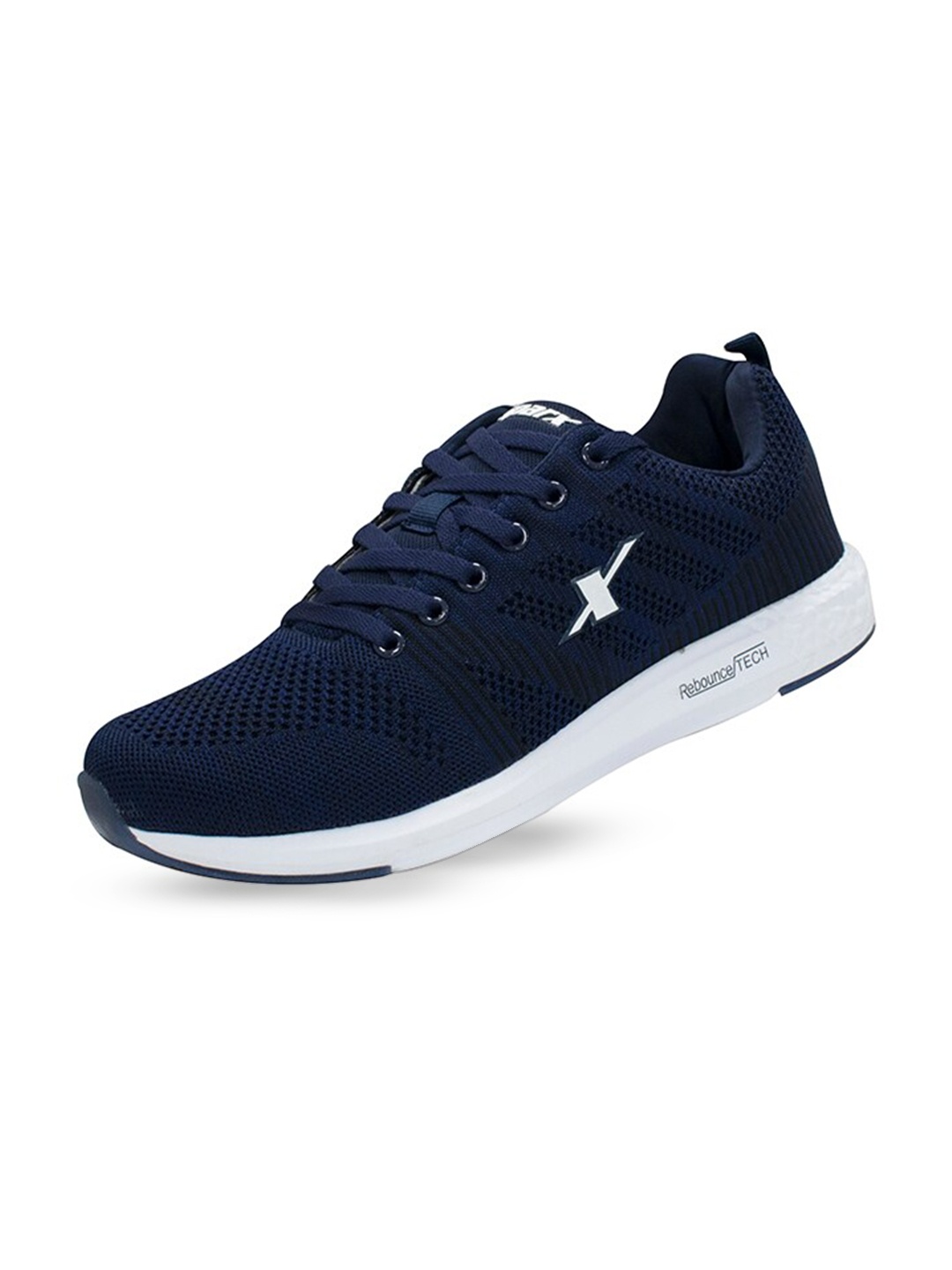

Sparx Men Mesh Running Shoes, Navy blue