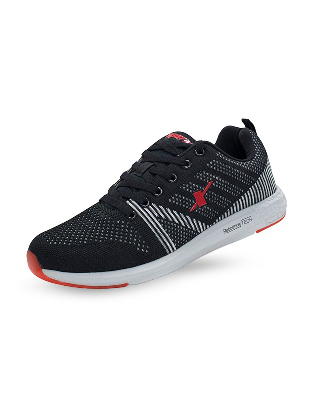 

Sparx Men Lace-Up Running Shoes, Black