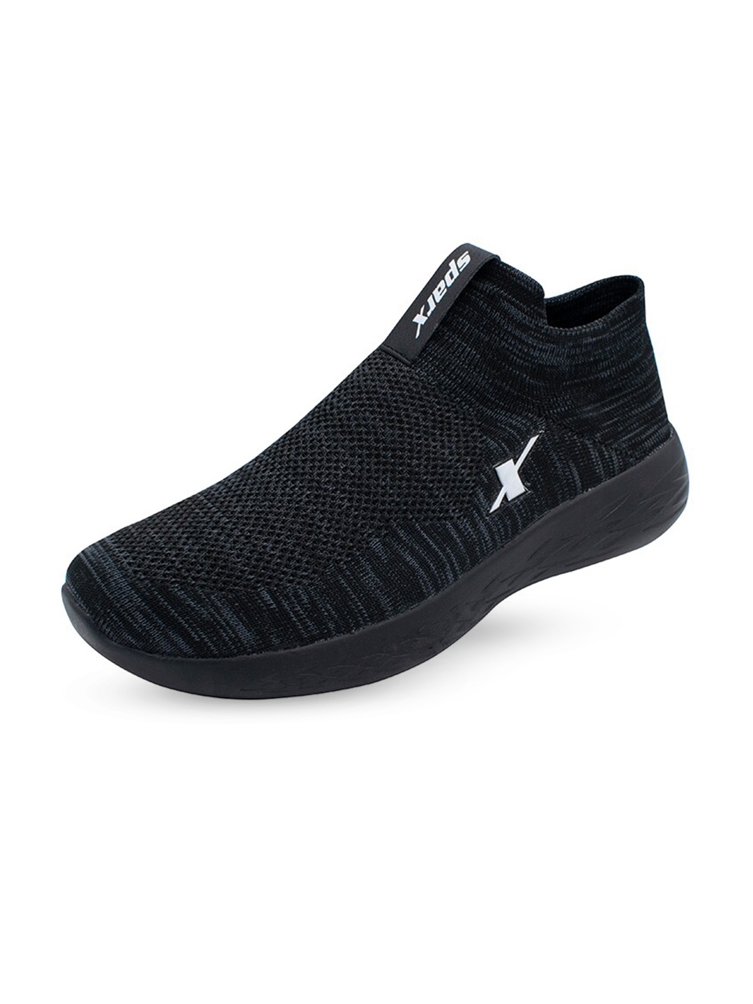

Sparx Men Slip-On Walking Shoes, Black