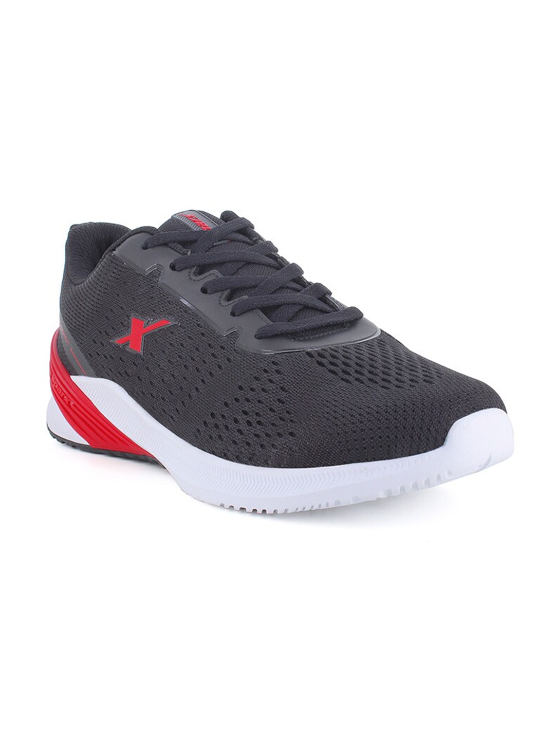 

Sparx Men Mesh Marking Running Shoes, Black