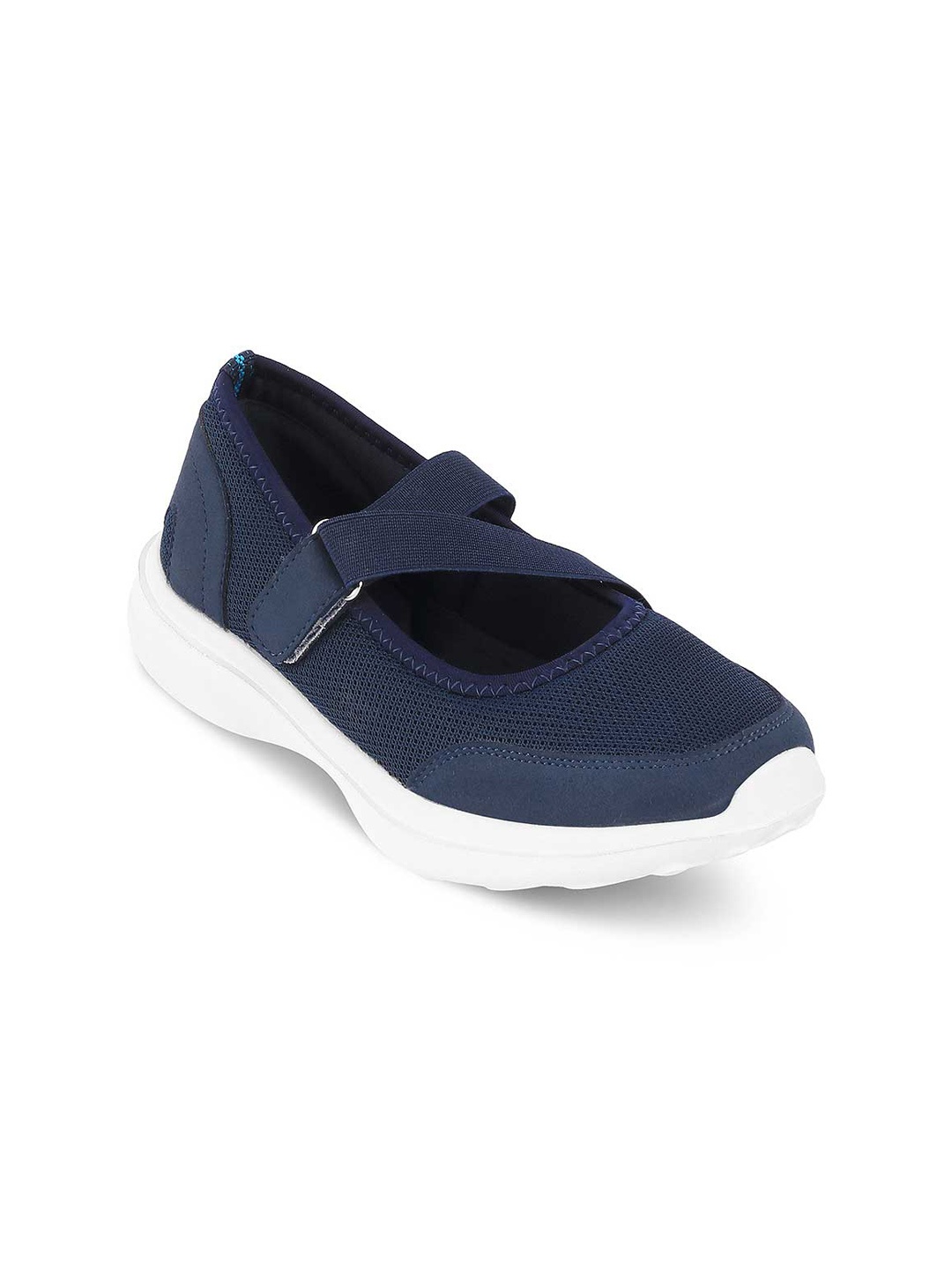 

PEPPER Women Lightweight Velcro Sneakers, Navy blue