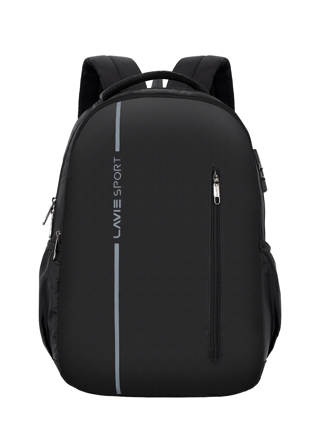 

LAVIE SPORT Unisex Brand Logo Padded Backpack, Black