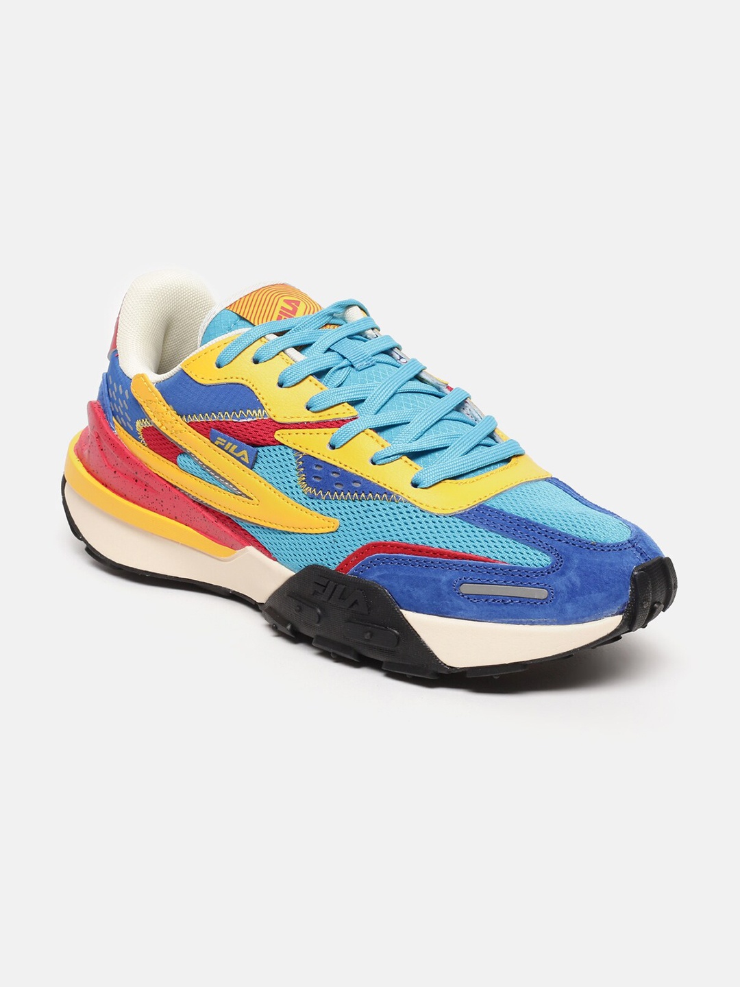 

FILA Men Rapidride Lace-Up Running Shoes, Blue