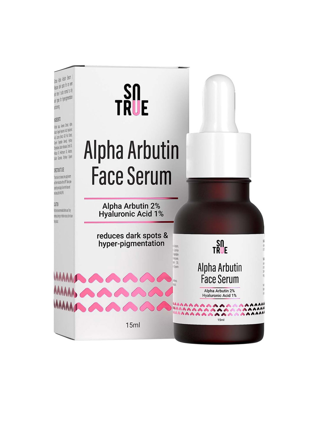 

SOTRUE Alpha Arbutin Face Serum - 15ml, Transparent