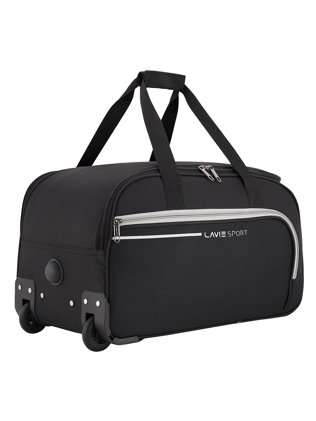 

LAVIE SPORT Small Size 53 CMS Galactic Wheel Duffle Bag, Black