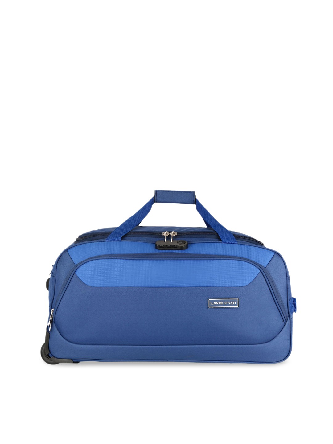 

LAVIE SPORT 65 CMS Anti-theft Sage Wheel Duffle Bag, Navy blue