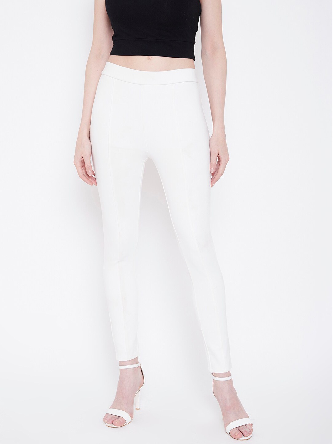 

DressBerry Women White Jeggings