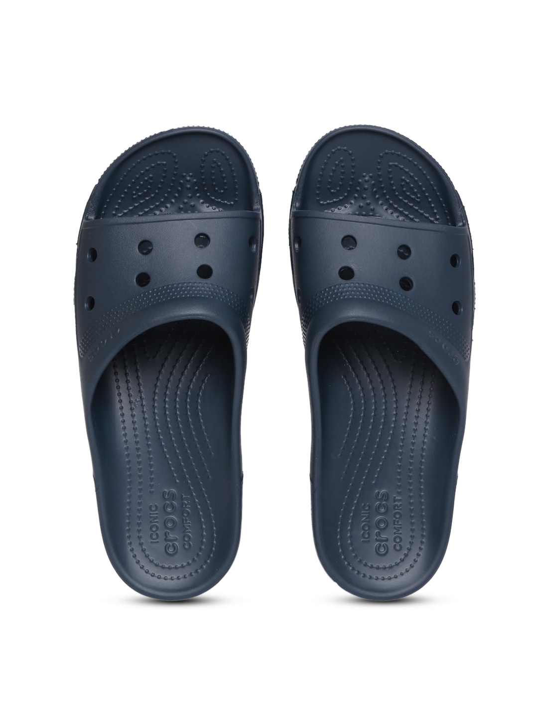 

Crocs Unisex Navy Blue Solid Clogs