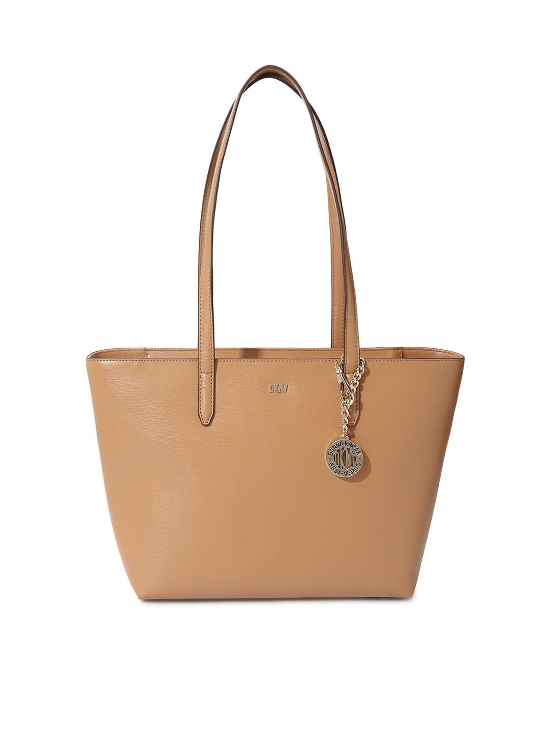 

DKNY Textured Leather Shopper Shoulder Bag, Brown