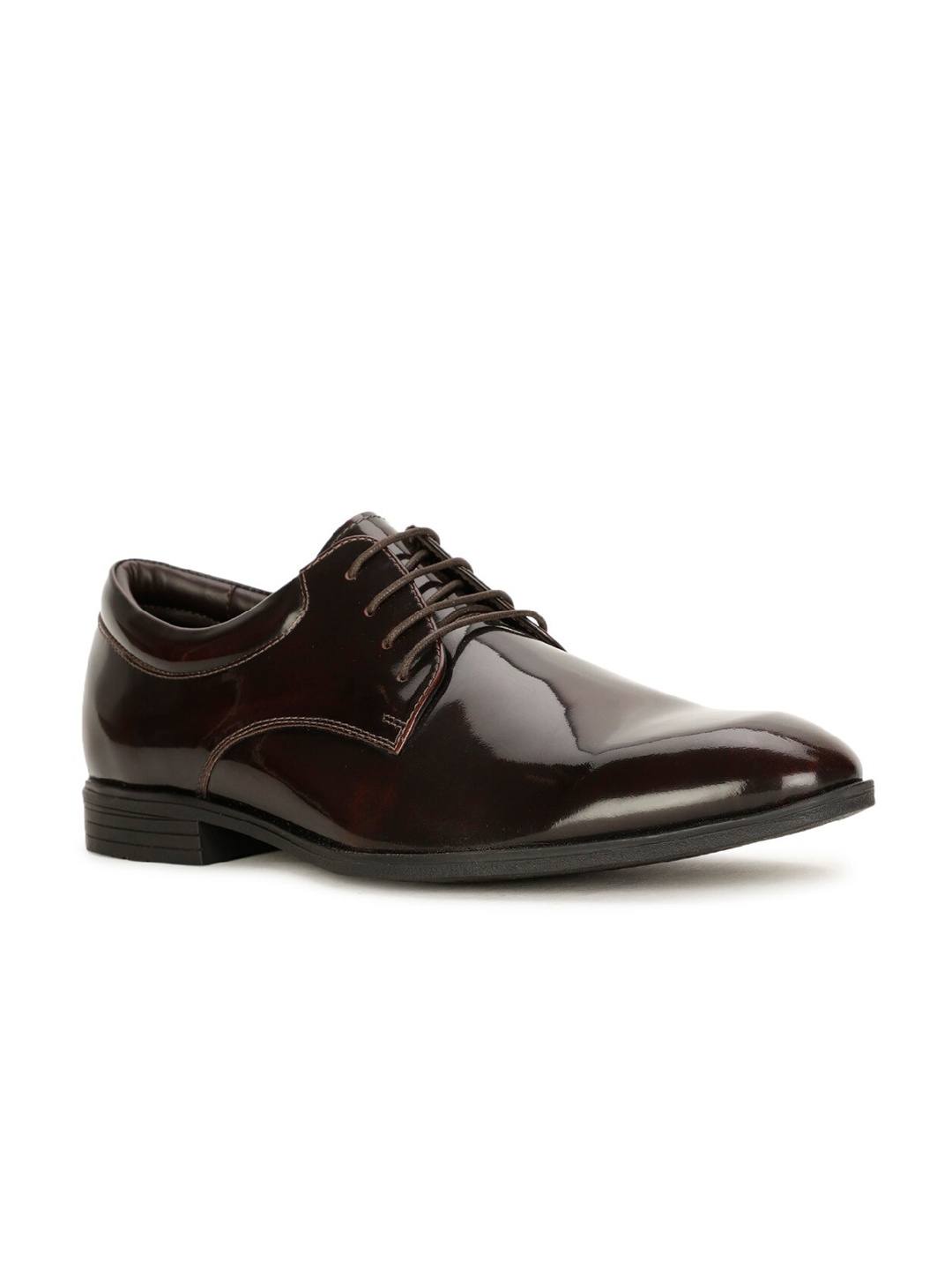 

Bata Men Round Toe Formal Derbys, Brown