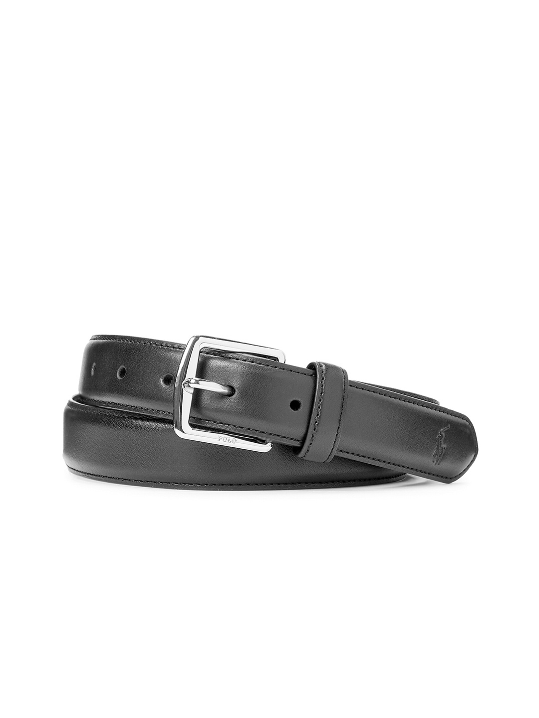 

Polo Ralph Lauren Men Leather Slim Belt, Black