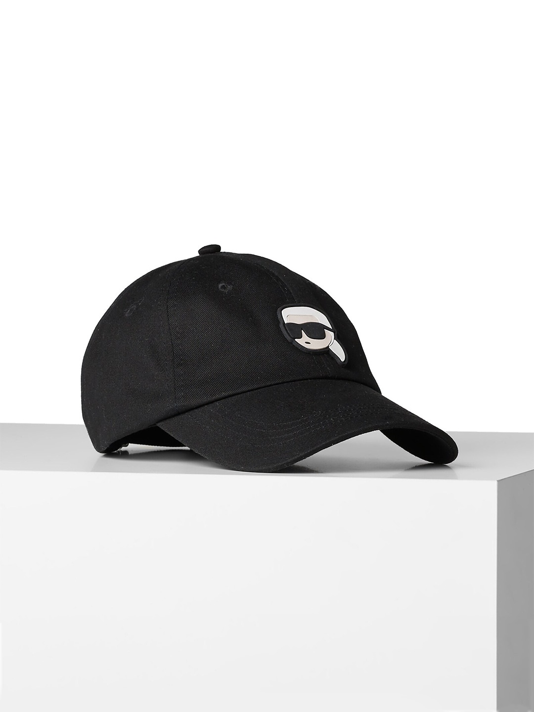 

Karl Lagerfeld Men Printed Baseball Cap, Black