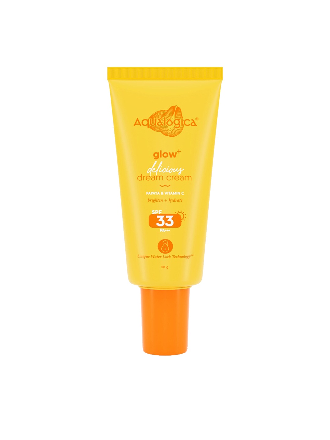 

Aqualogica Glow Delicious Dream Day Cream 50g, Yellow