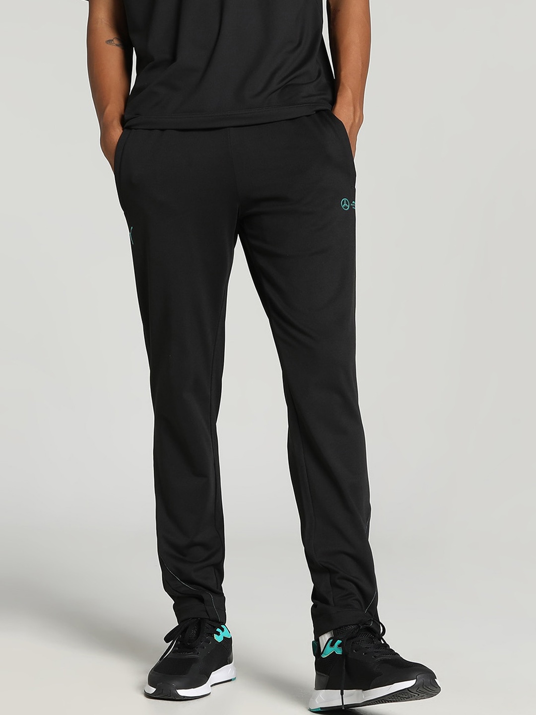 

PUMA Motorsport Men Mercedes-AMG PETRONAS Cloudspun Track Pants, Black