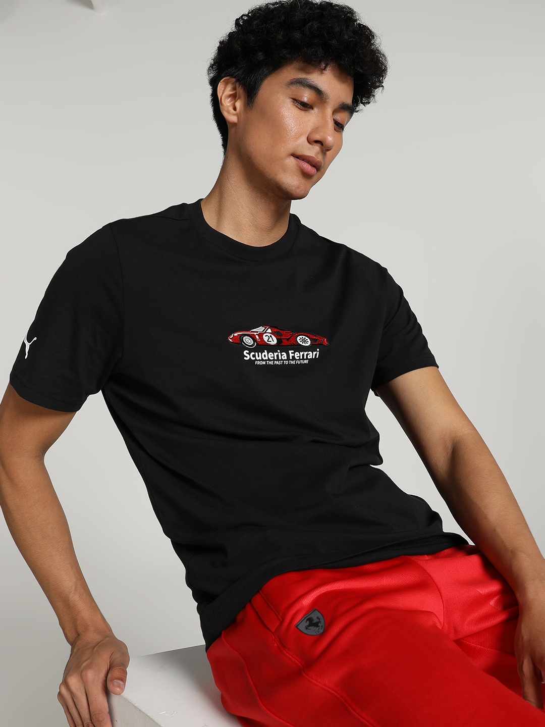 

PUMA Motorsport Scuderia Ferrari Race T-shirt, Black