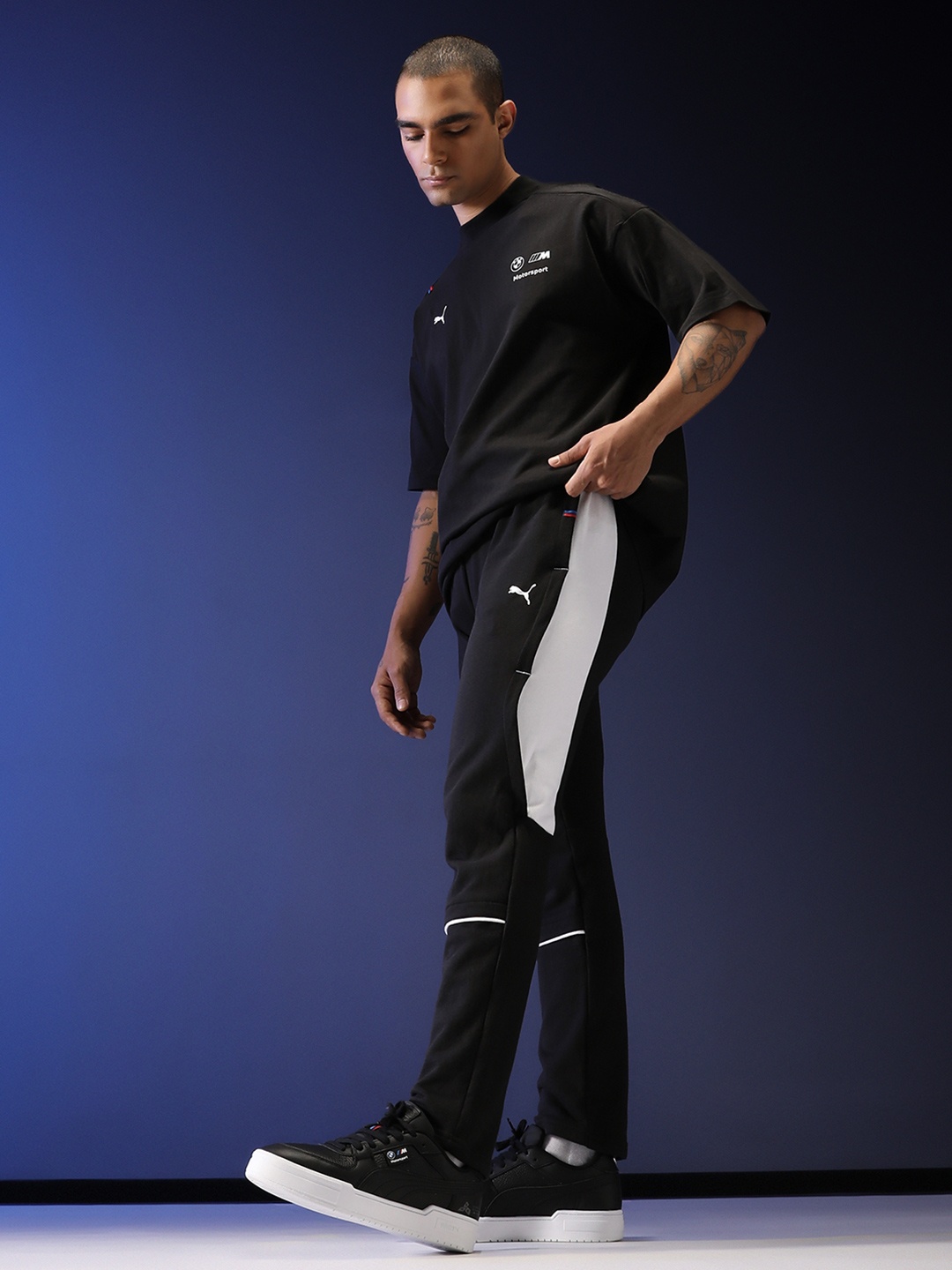 

PUMA Motorsport BMW M Motorsport Slim Cotton Trackpant, Black