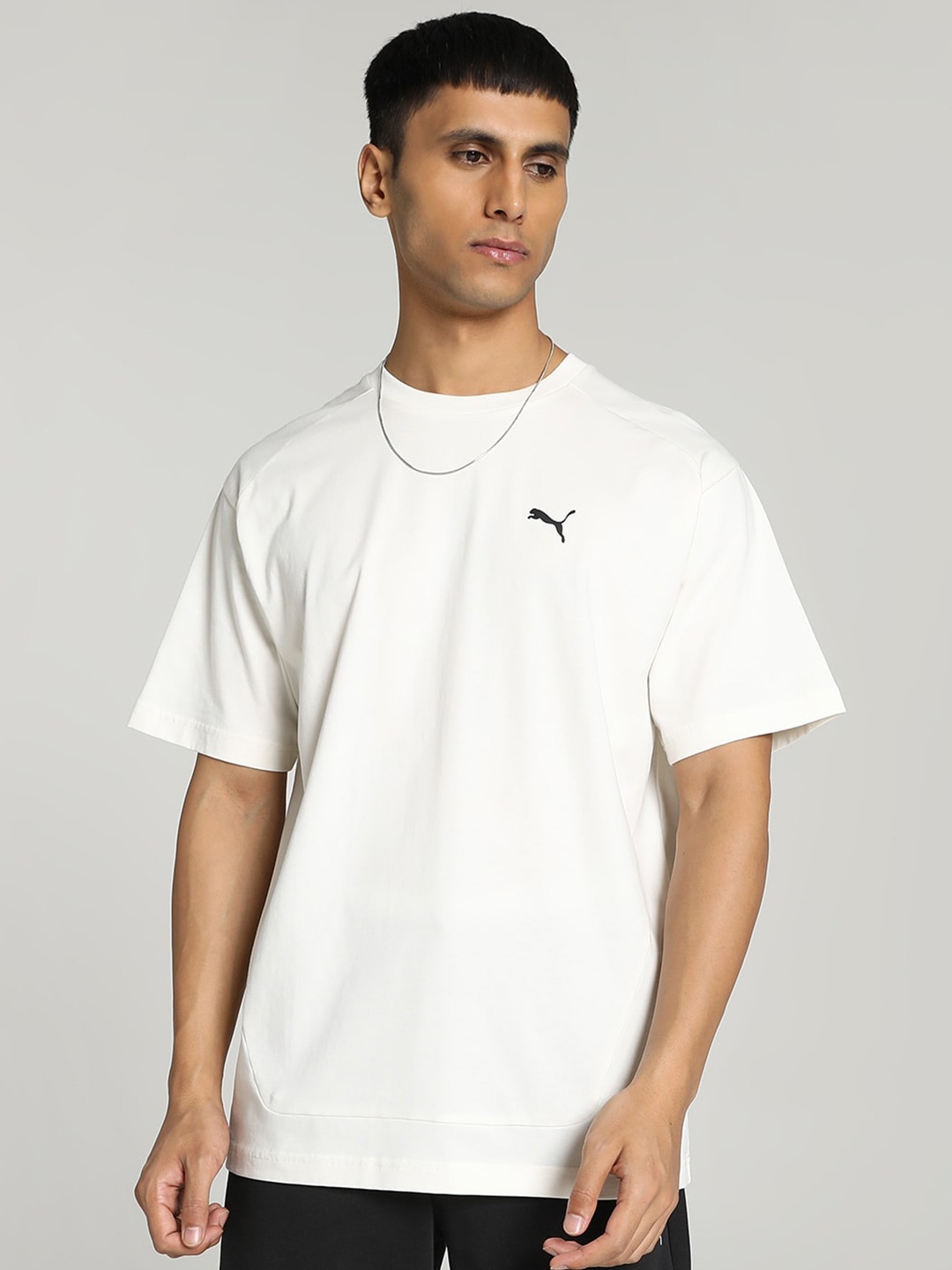 

Puma RAD/CAL Relaxed-Fit Cotton T-Shirt, Off white