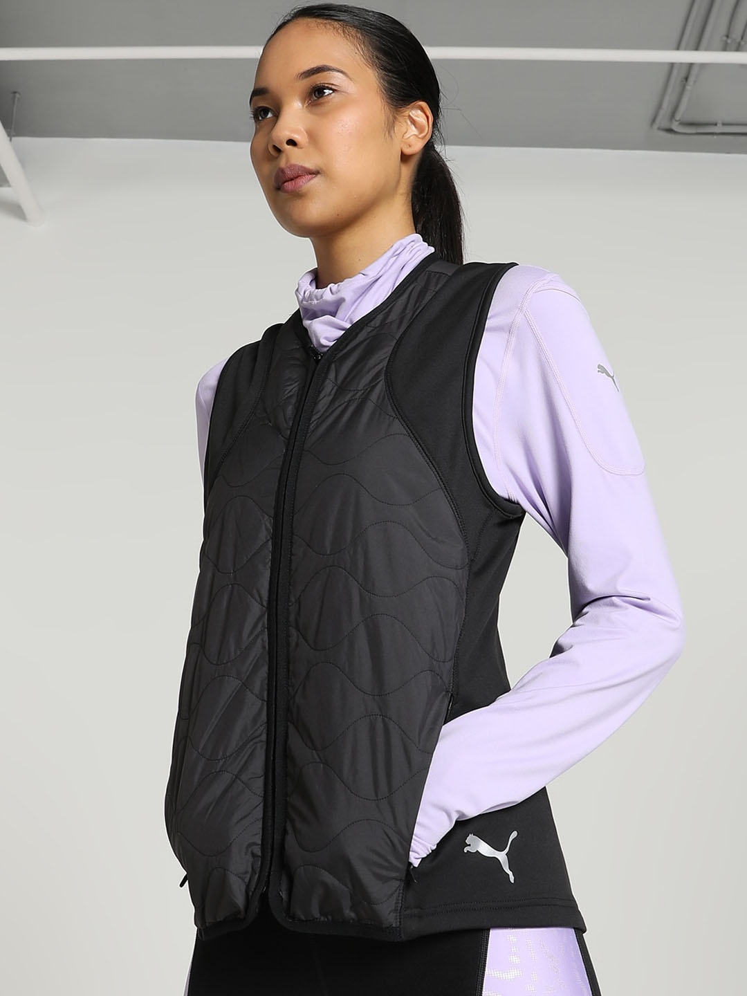 

Puma Padded Running Vest, Black