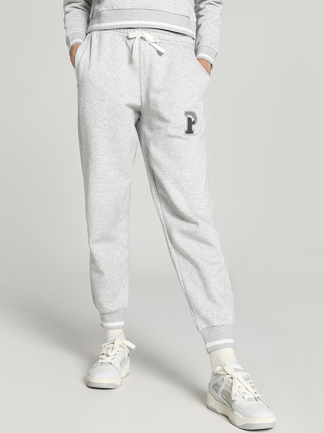 

Puma Women Cotton Joggers, Grey