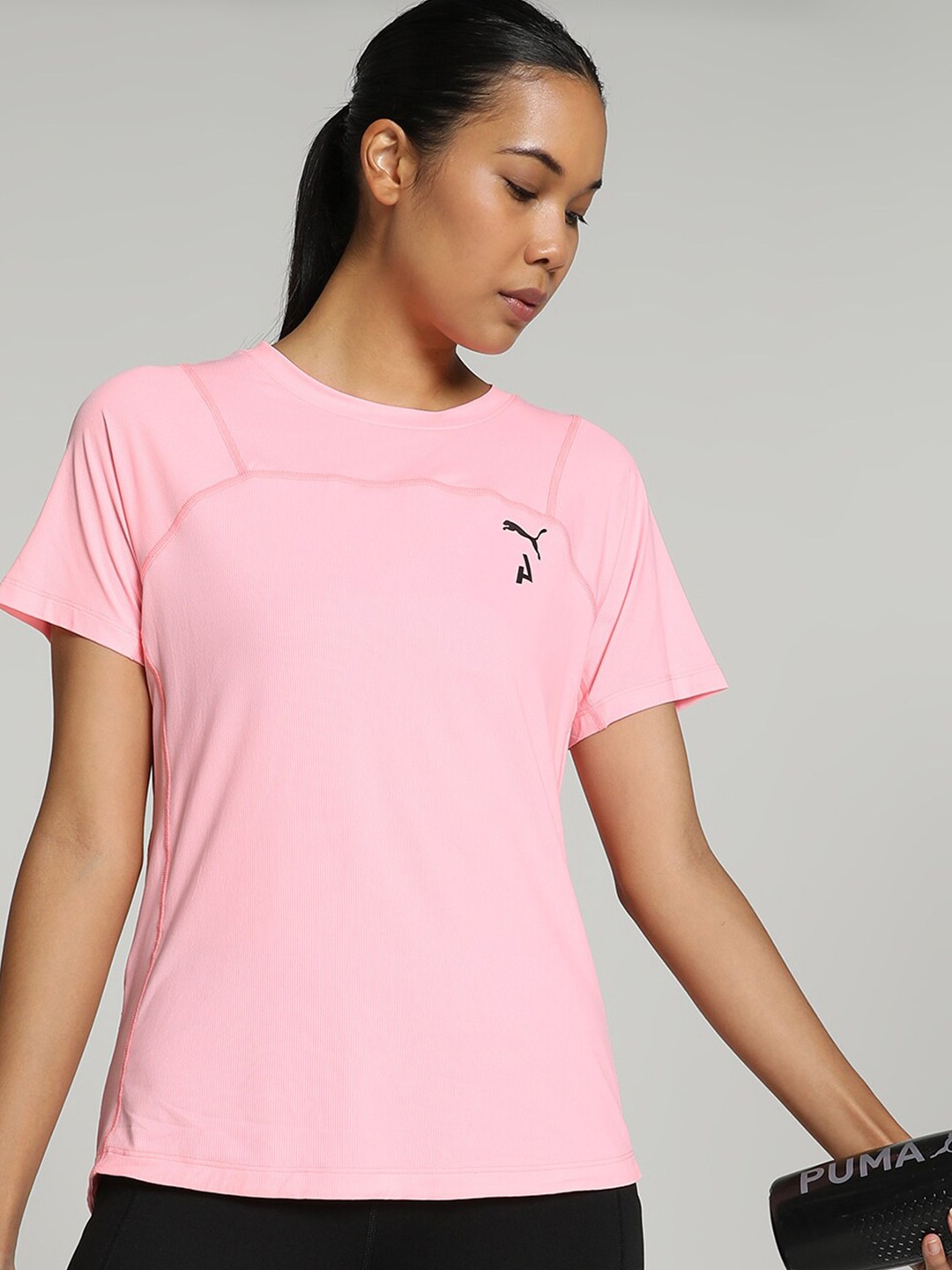 

Puma Seasons Coolcell Running T-Shirt, Pink