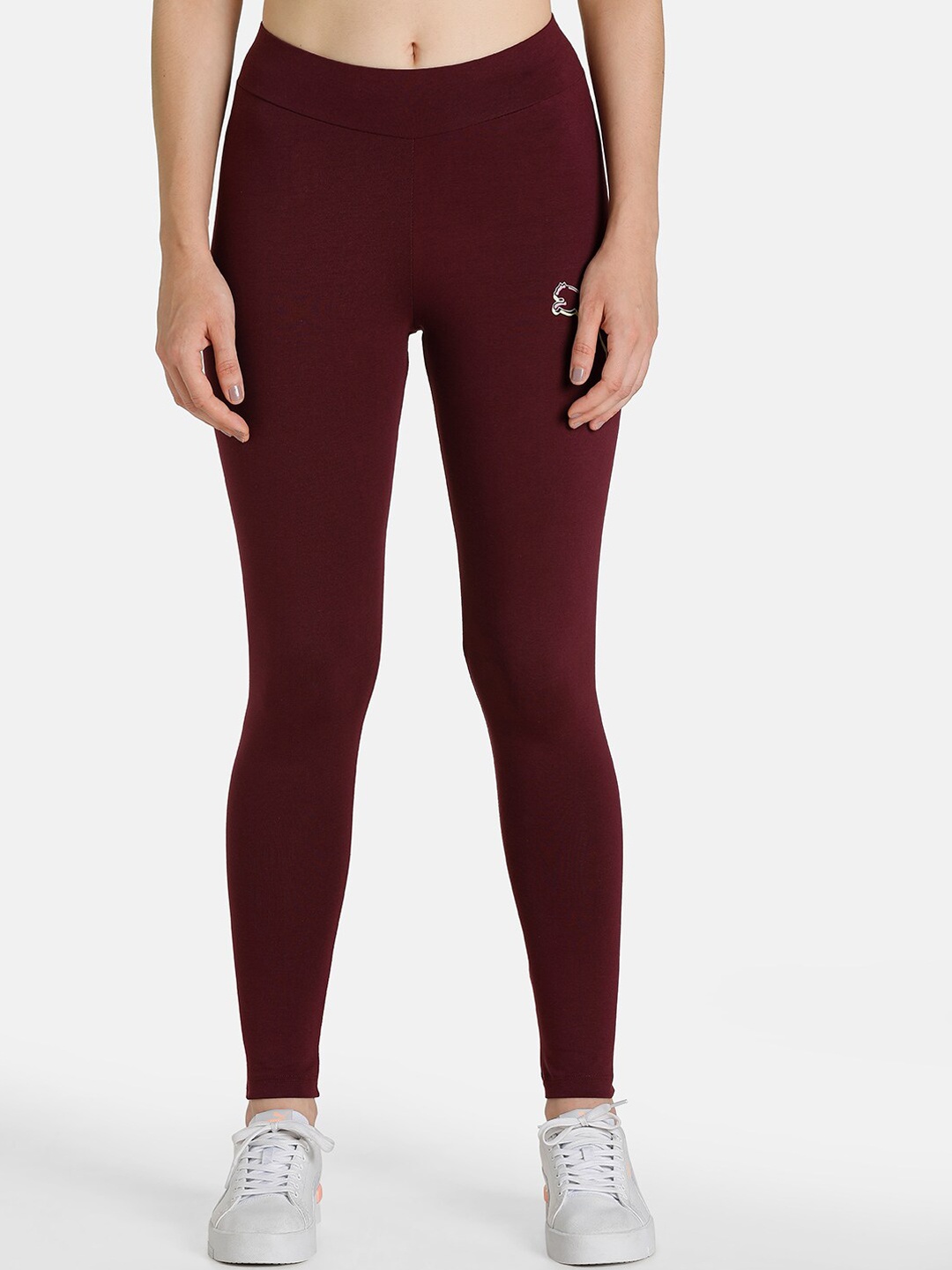 

Puma Women Cat Graphic Logo Tights, Purple