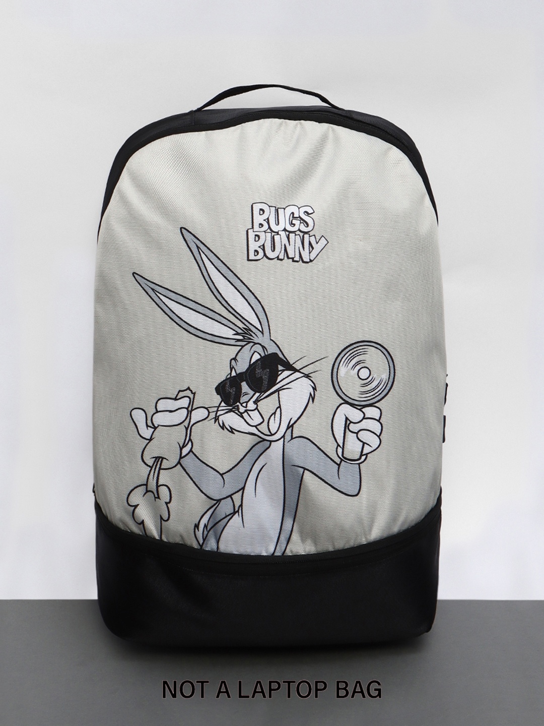 

Bewakoof Unisex Black & Grey Looney Tunes Merchandise Printed Backpack