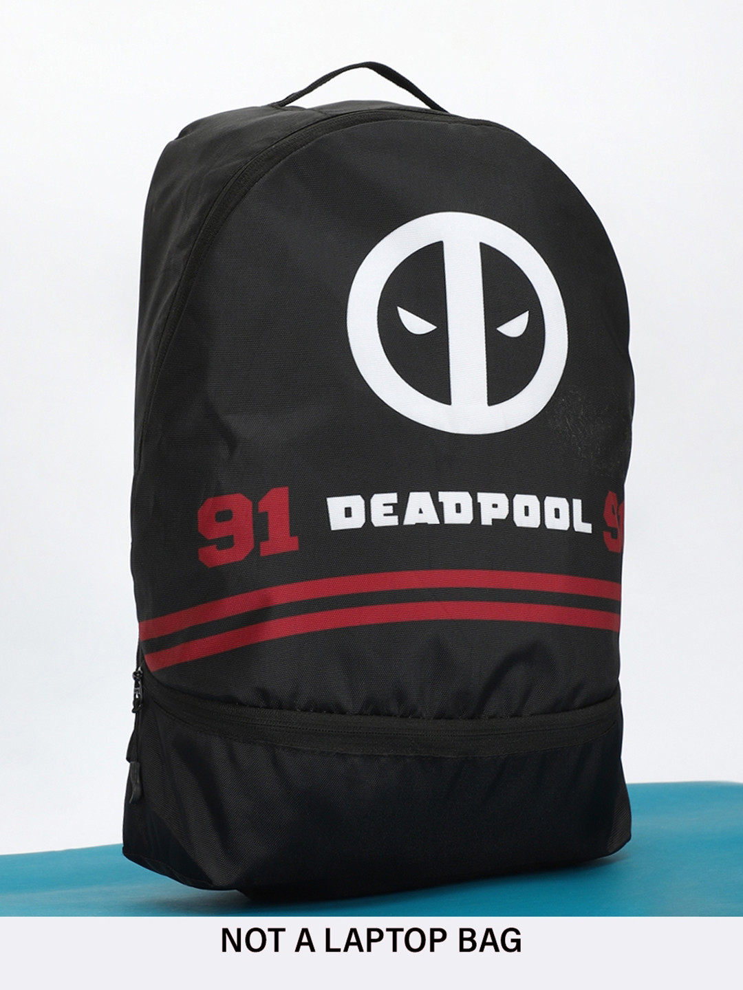 

Bewakoof Unisex Black & White Marvel Merchandise Printed Backpack