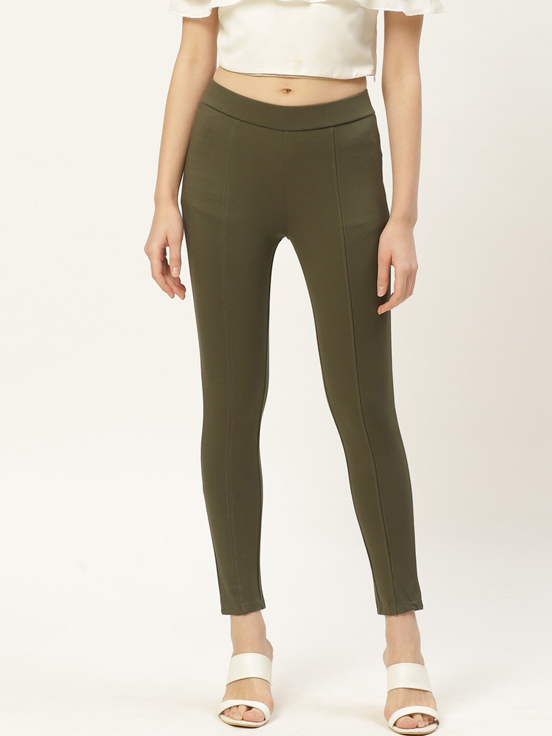 

Chemistry Women Relaxed Fit Jeggings, Green