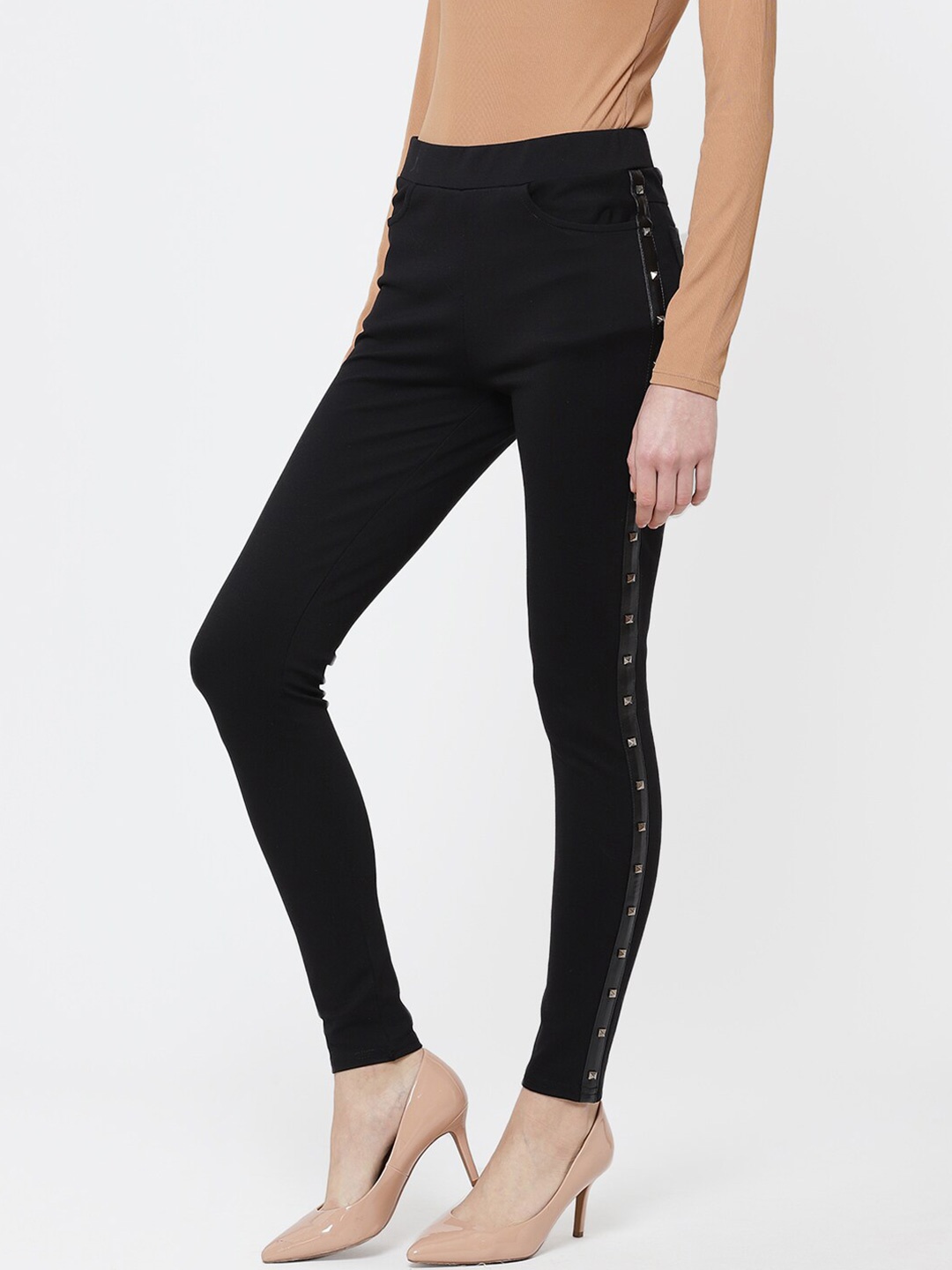 

Chemistry Relaxed Fit Jeggings, Black