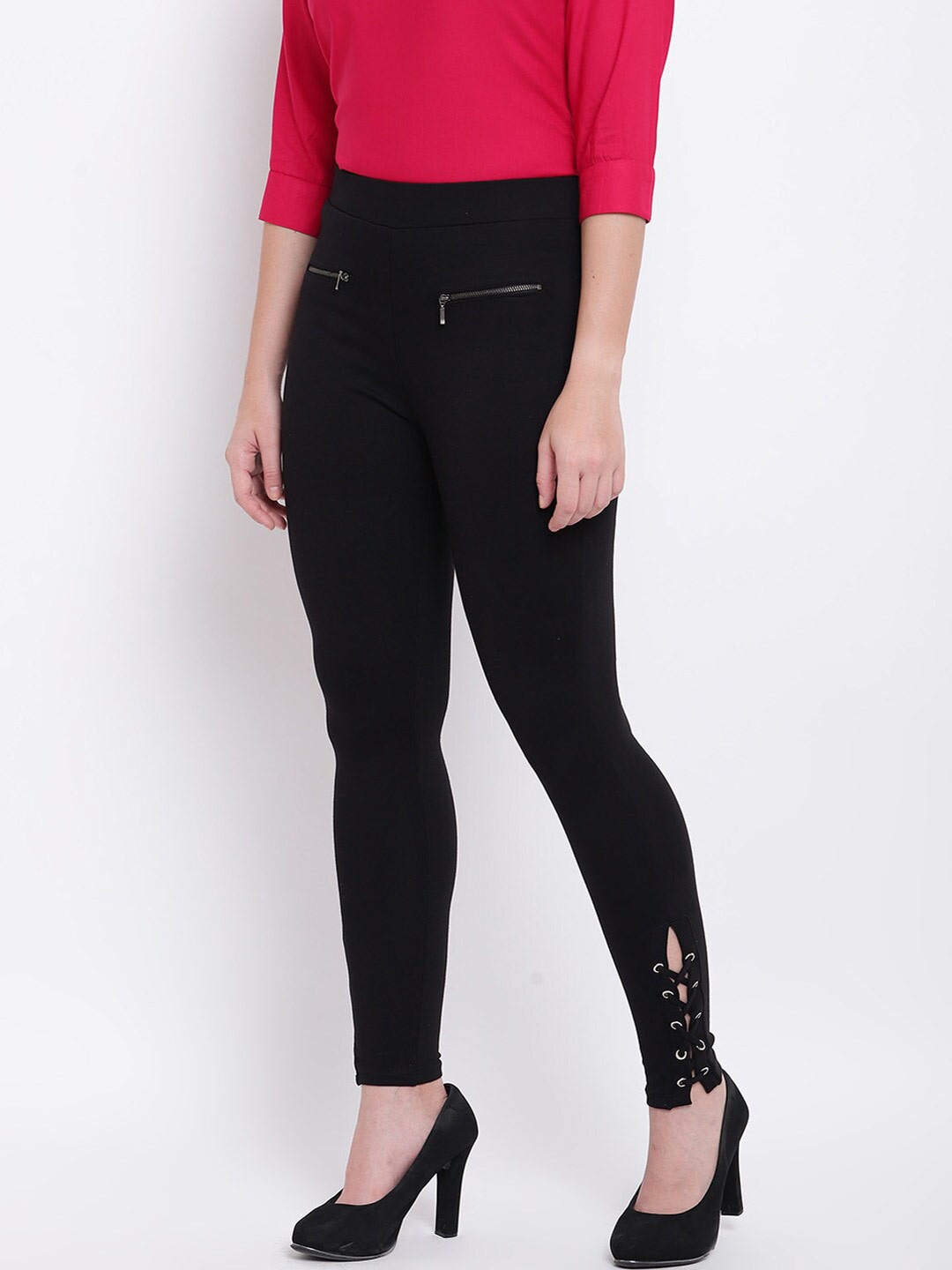 

Chemistry Relaxed Fit Jeggings, Black