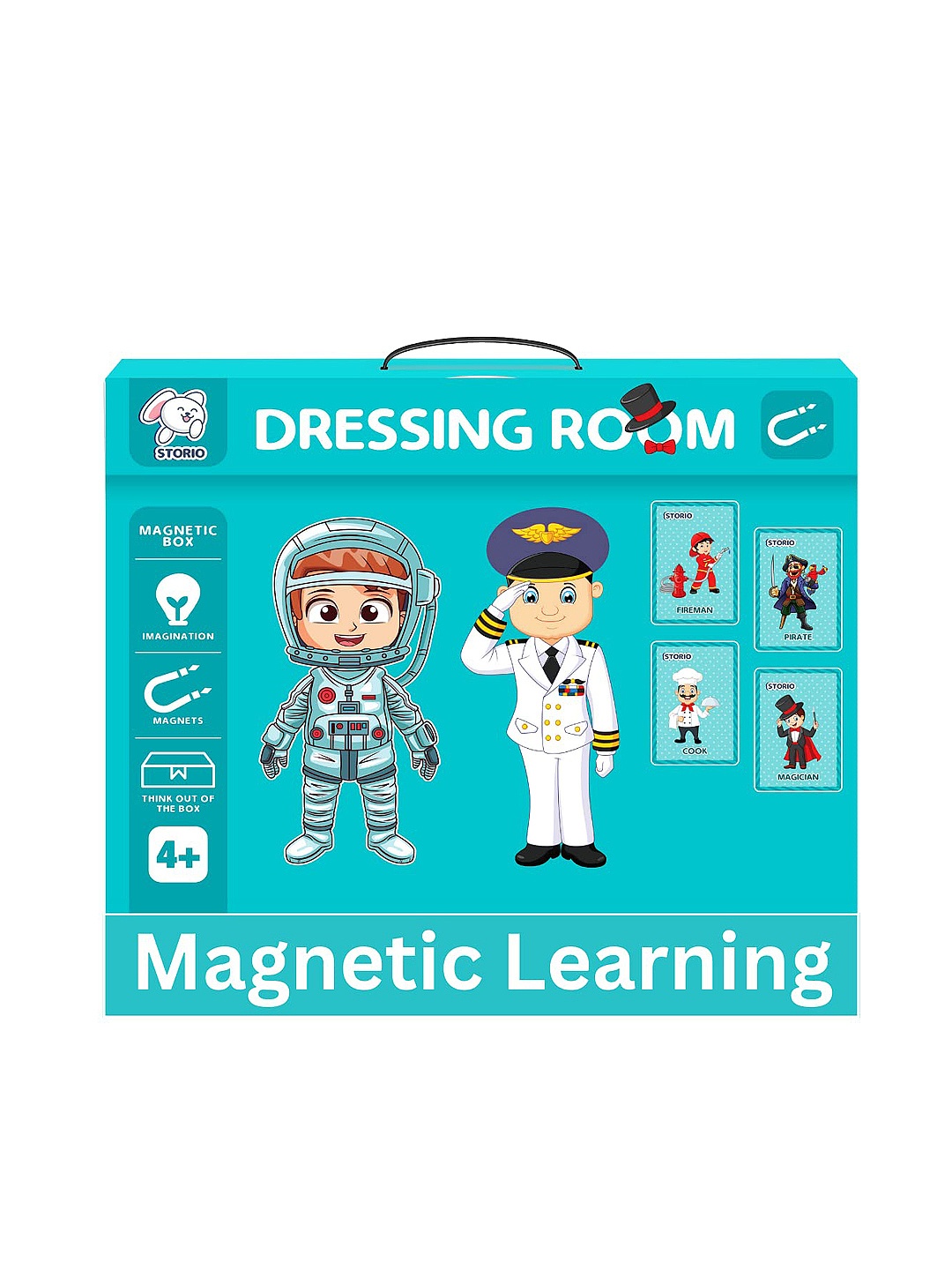 

Storio Kids Magnetic Dressing Room Puzzle For 3+ Years, Multi