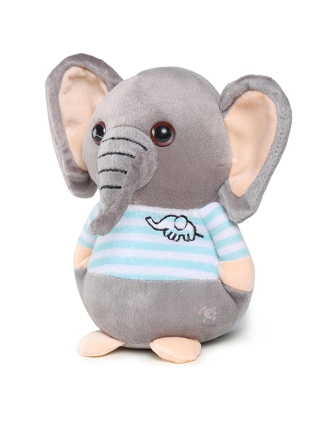 

Storio Multicoloured Plush Elephant Toy, Multi