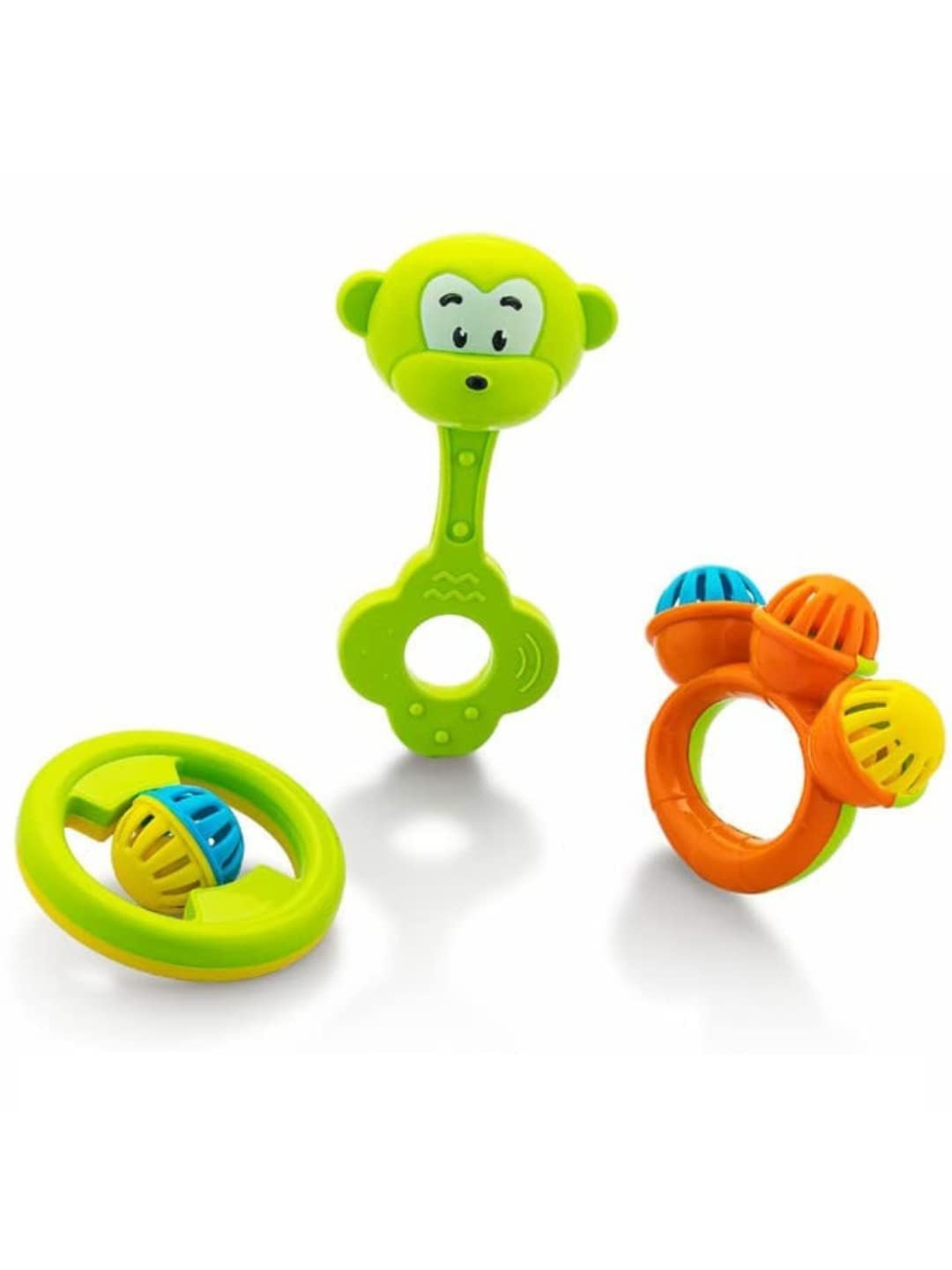 

Storio Kids Assorted Pack of 3 Sweet Rattle Toys Set