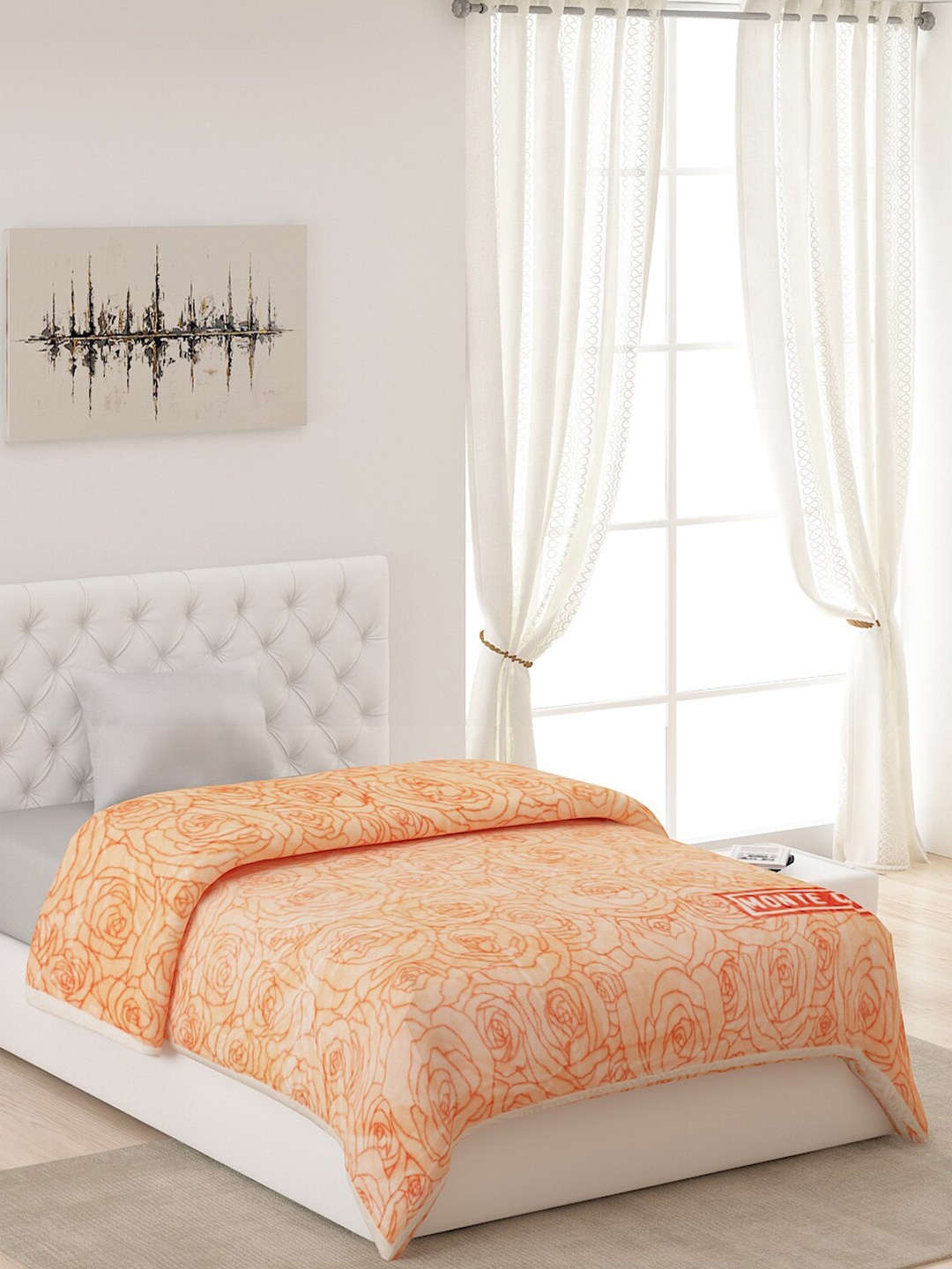 

Monte Carlo Brown Floral Heavy Winter Single Bed Blanket