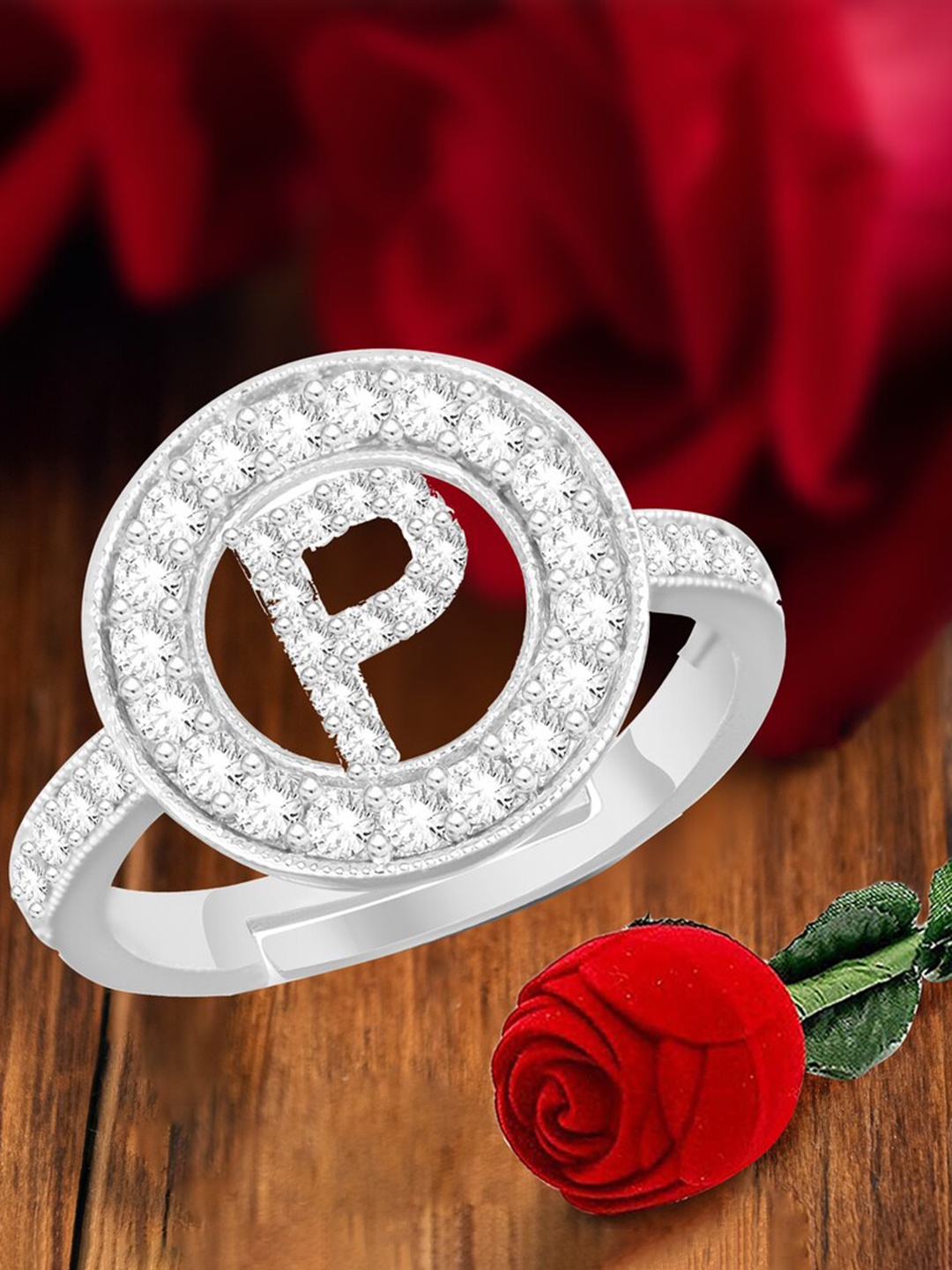 

MEENAZ Silver-Plated Finger Ring