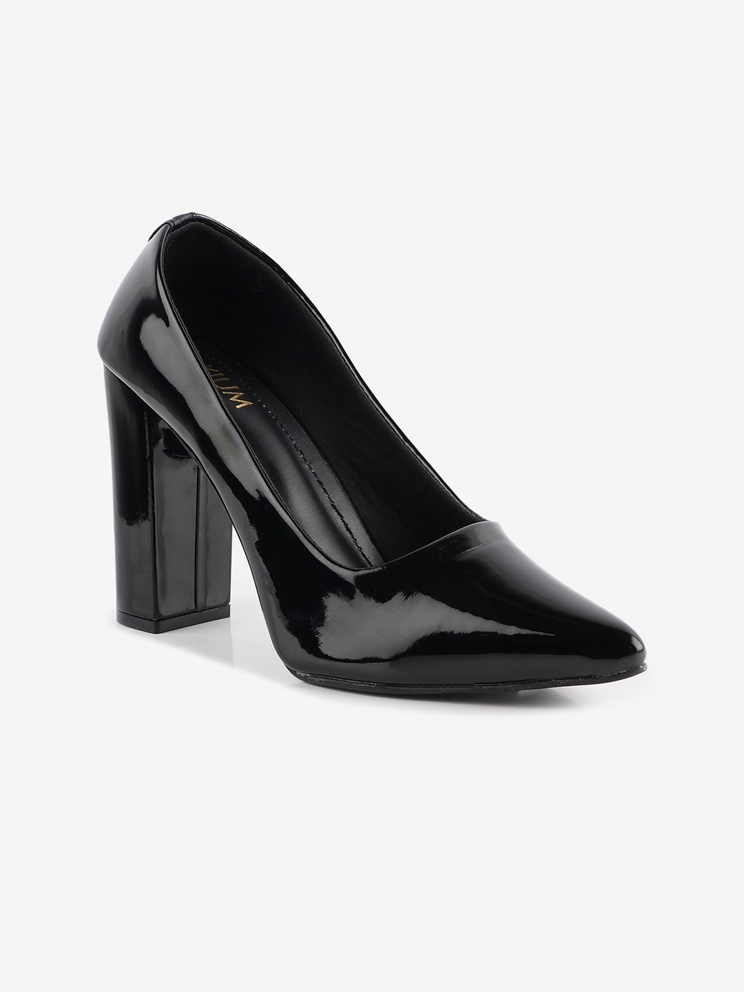 

AXIUM Pointed Toe Block Pumps, Black