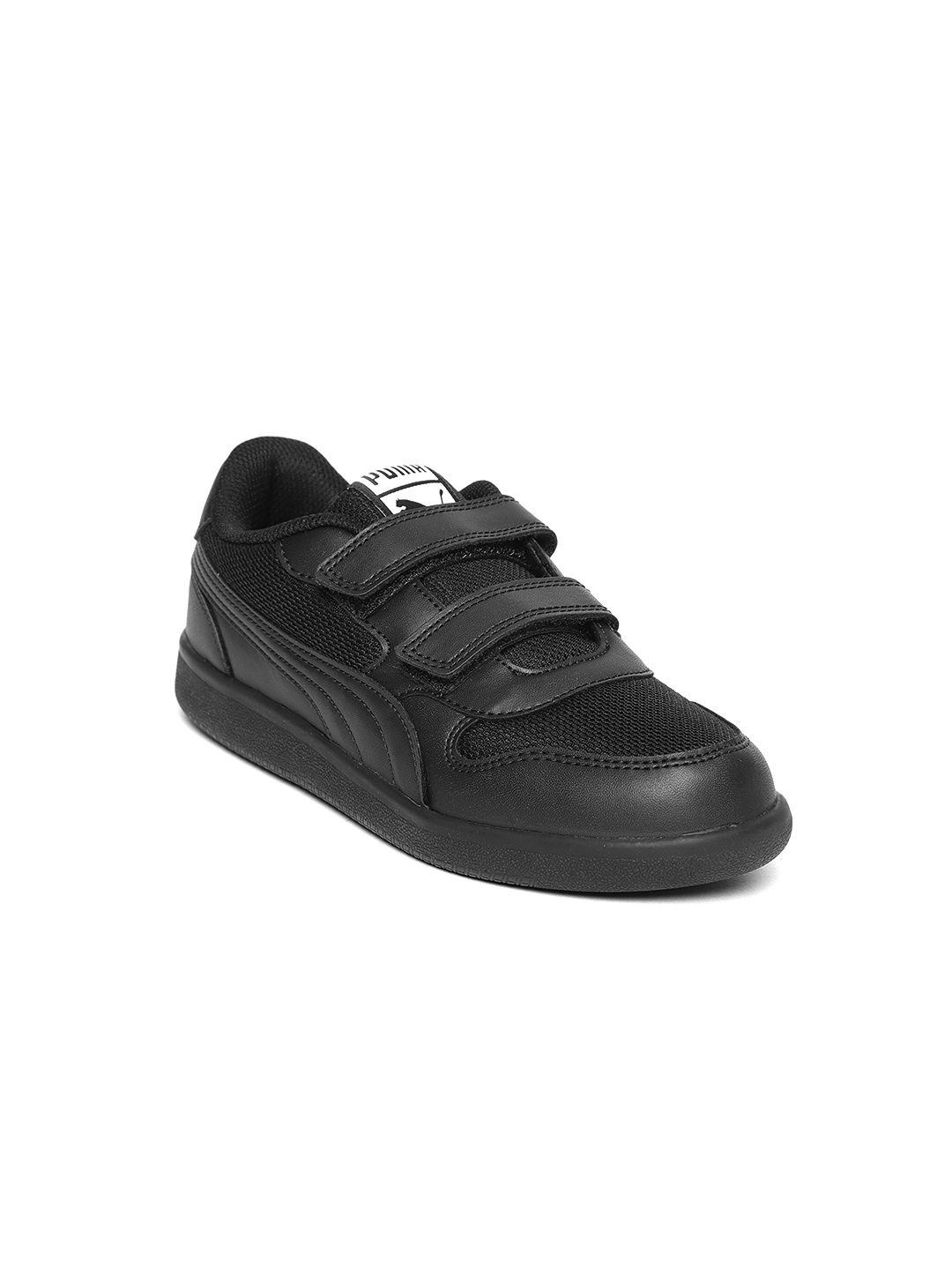 

Puma Unisex Black Kent V JR Sneakers