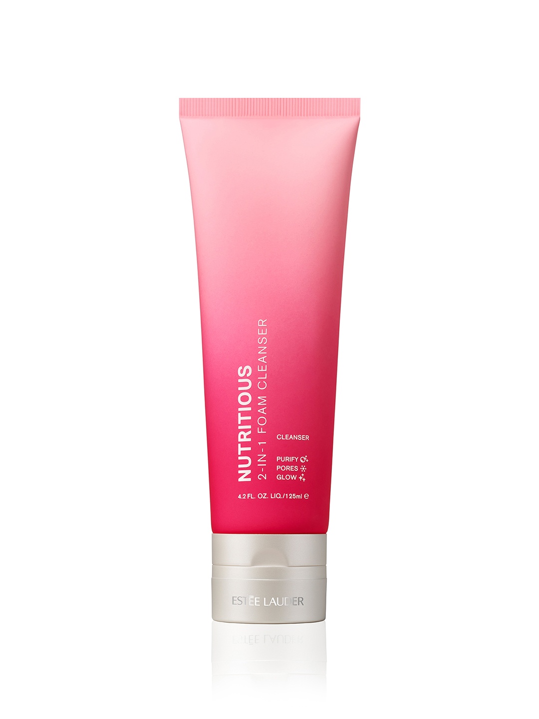 

Estee Lauder Nutritious 2-in-1 Foam Cleanser with Pomegranate - 125 ml, Red