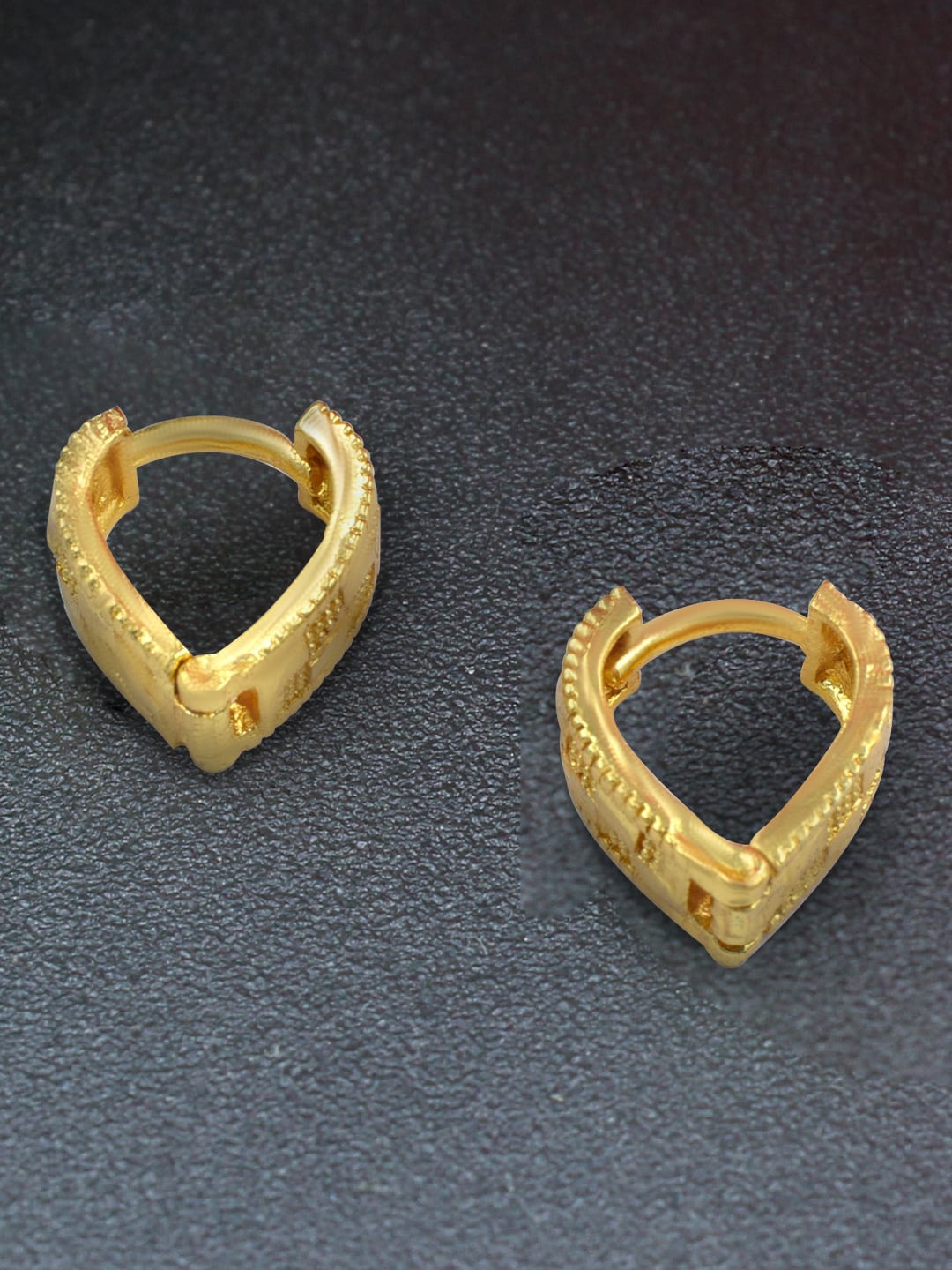 

PRIVIU Gold Plated Hoop Earrings