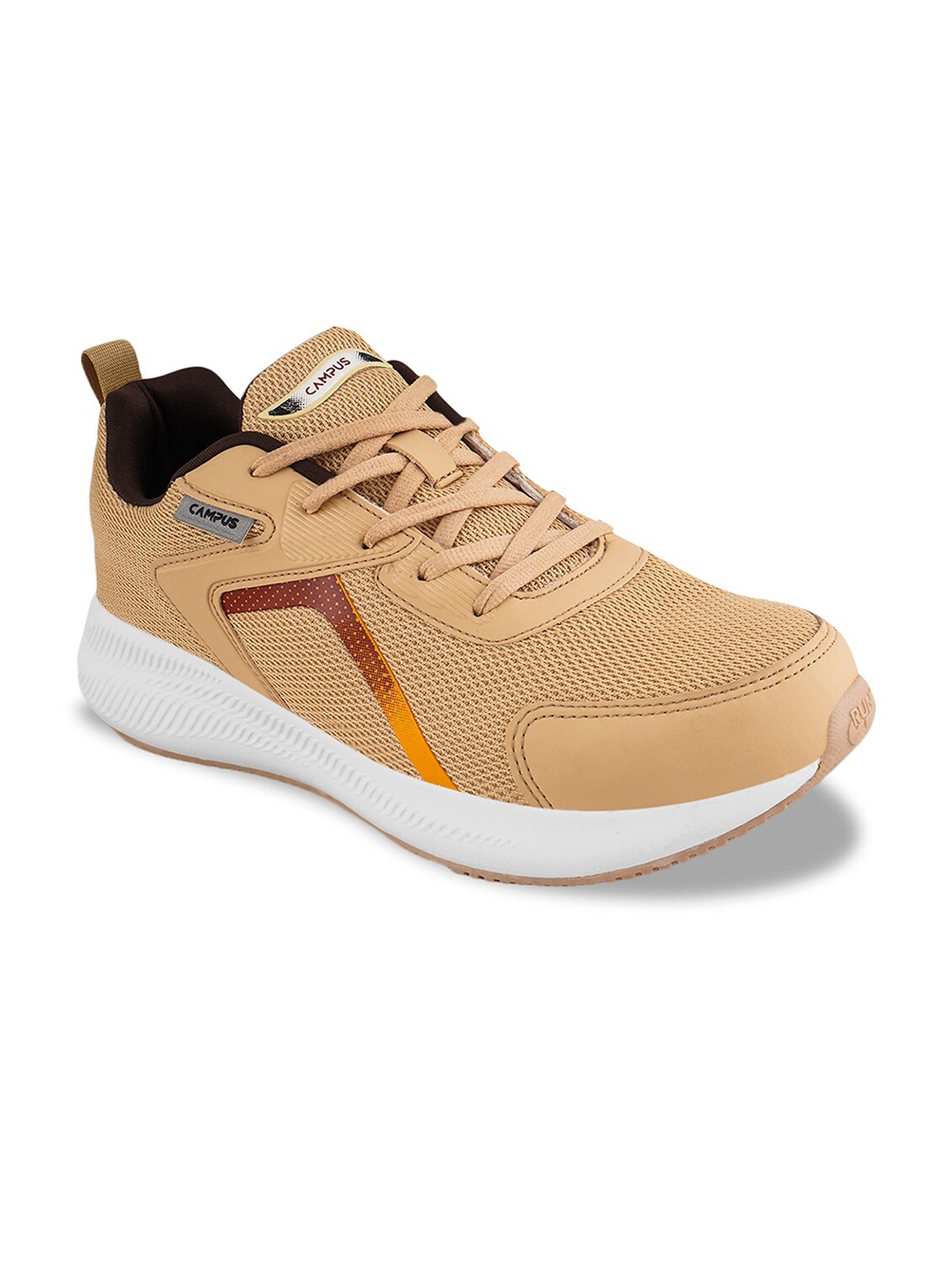 

Campus Men Groov Running Shoes, Beige