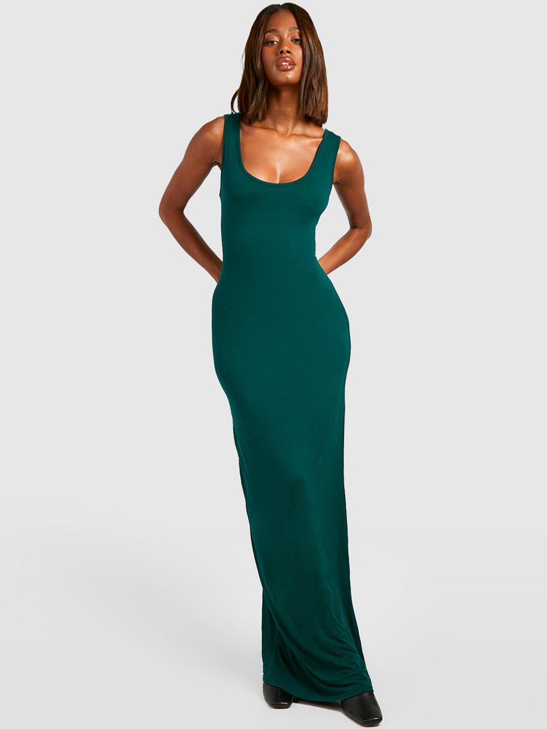 

Boohoo Bodycon Maxi Dress, Green