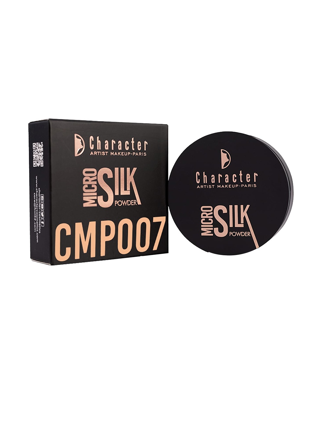 

Character Micro Silk Long Lasting Compact Powder 12g - Upgrade CMP007, Beige