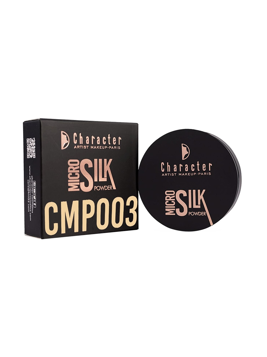 

Character Micro Silk Long Lasting Compact Powder 12g - Showgirl CMP003, Beige