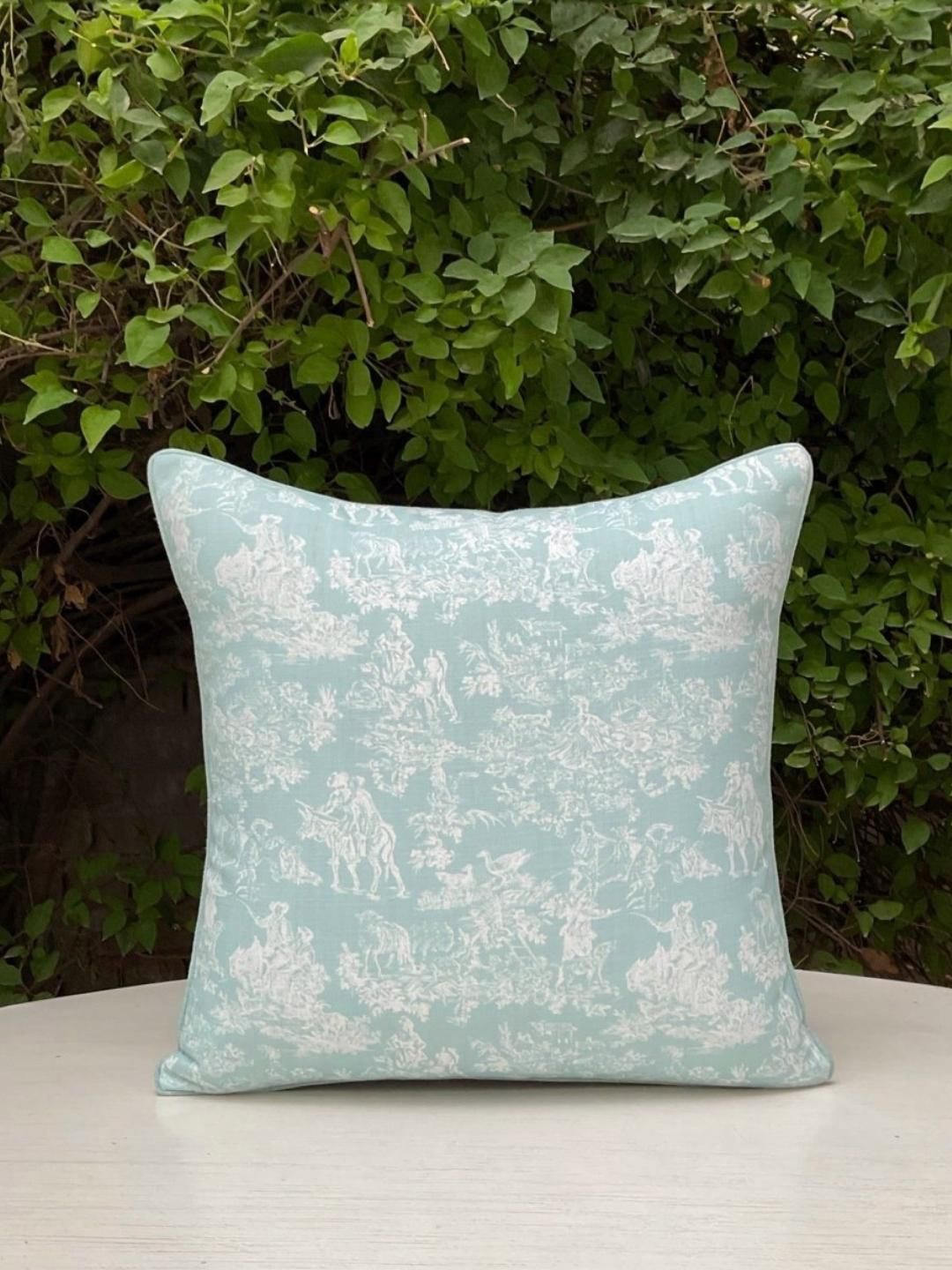 

Studio Covers Blue & White Floral Square Cushion Cover