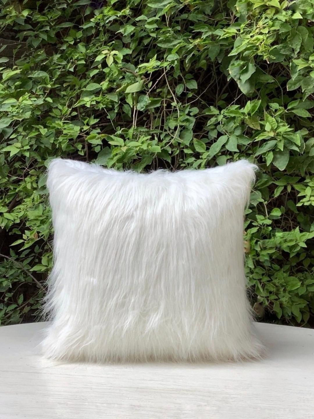 

Studio Covers Off White Embellished Square Cushion Cover