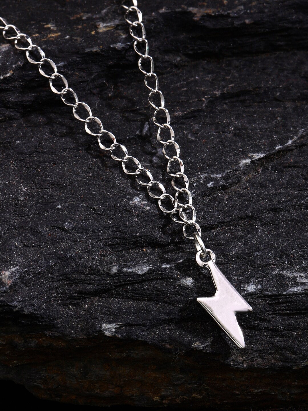 

VIRAASI Silver-Plated Small Flash Pendant
