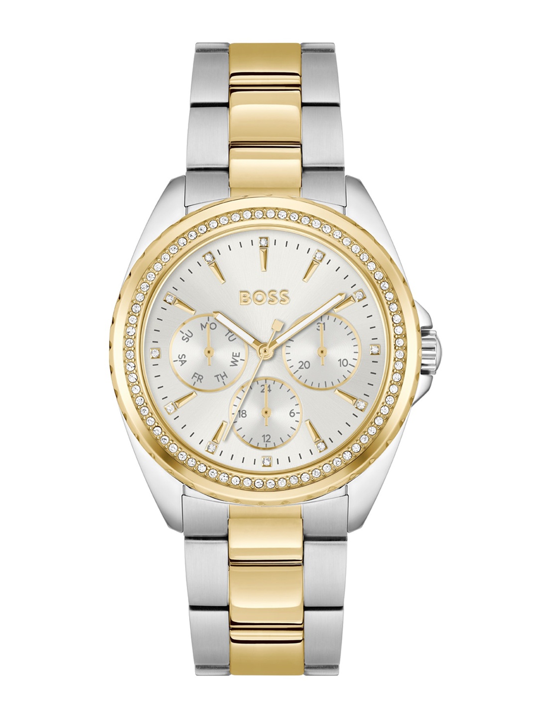 

BOSS Women Dial & Stainless Steel Straps Analogue Watch 1502713, Silver