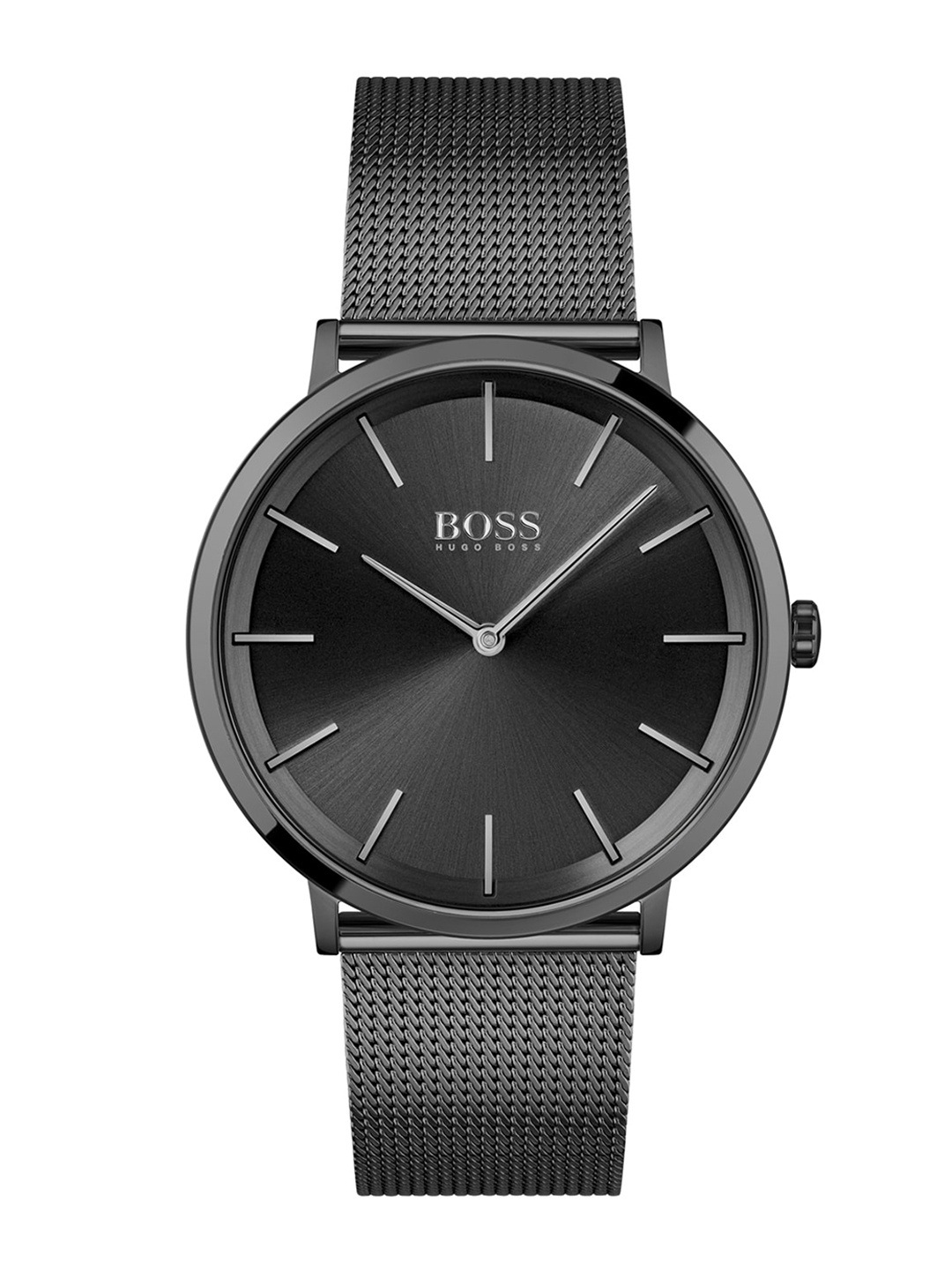 

BOSS Men Dial & Stainless Steel Bracelet Style Straps Analogue Watch 1513826, Black